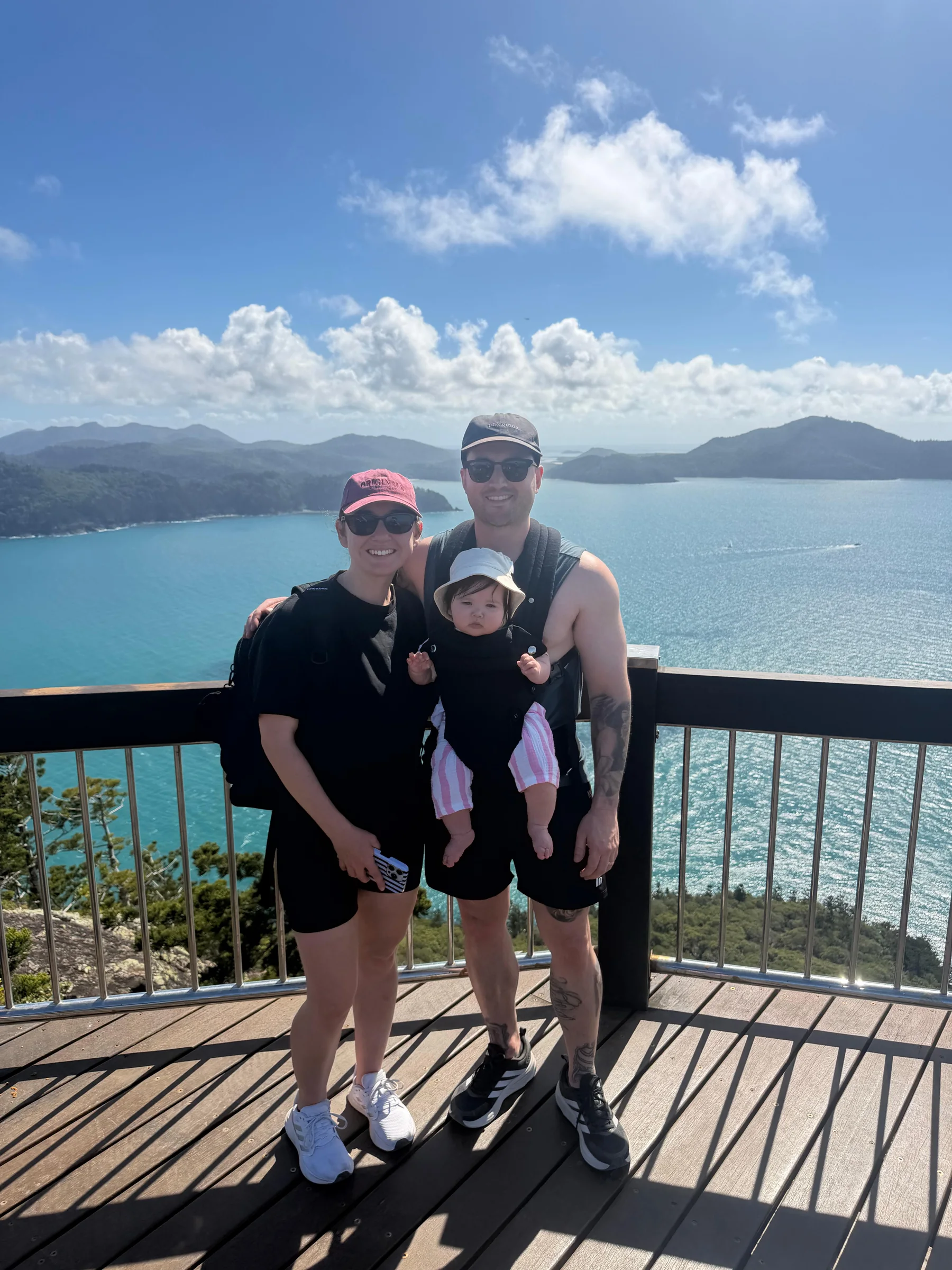 Daniel Sotto with his family